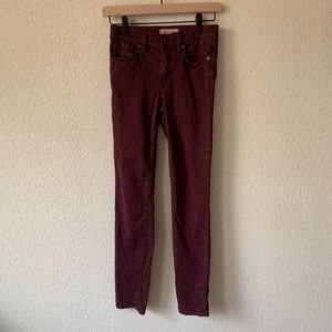 Madewell size 24, 9” high riser skinny skinny pant